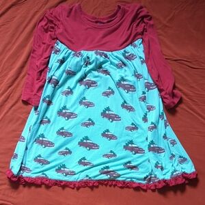 Kickee pants Christmas Dress